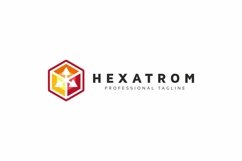 Hexagon Digital Arrows Logo Product Image 2