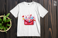 Heart Envelope Love Letter Clipart PNG Product Image 2