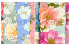 Shabby Chic, Flowers, Papers, Junk Journal, Botanical Product Image 3