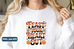 Thanksgiving PNG Sublimation design Bundle, 22 designs Product Image 17