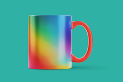 Rainbow Glow Gradient Digital Paper Product Image 3