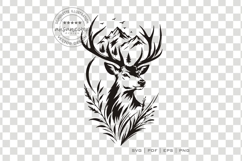 Wildlife Forest Deer Vector Product Image 3