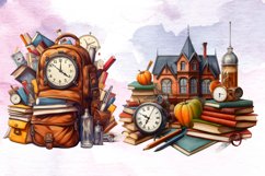 Back to School Clipart Sublimation, Back to School Product Image 4