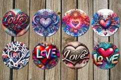 Valentine inscription | Love Car coaster &amp; key chain designs Product Image 3