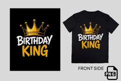 Birthday King Crown Golden Crown Graffiti Birthday Product Image 3