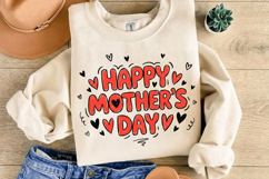 Happy mother's day PNG sublimation |Mother's Day PNG T-Shirt Product Image 4