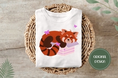 Red Panda Illustration, Red Panda PNG, Animals Print Product Image 3