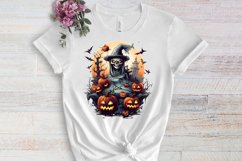 Funny Halloween Sublimation Clipart, Funny Halloween PNG Product Image 3