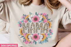 Floral Mama Mom Sublimation PNG Product Image 3