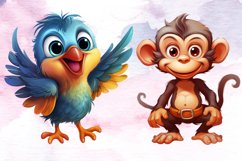 Baby Animals Clipart Bundle, Baby Animals Sublimation Bundle Product Image 4