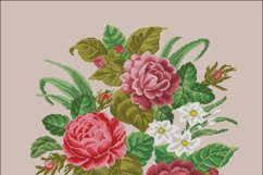 Vintage Cross Stitch Scheme Bouquet 6 Product Image 5