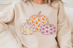 Pumpkin Hand drawn Fall Svg Bundle Product Image 4