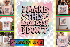 Playful TOTE BAG Art PNG, Sarcastic Quote Product Image 1