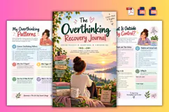 The Overthinking Recovery Journal Product Image 3