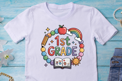 Bracelets Back to School PNG, 1st Grade PNG, Grade Level PNG Product Image 3