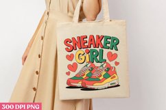 Sneaker Girl PNG, Black History Month Sublimation Product Image 3