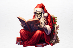 Christmas Skeleton Sublimation PNG Product Image 3