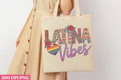 Latina Vibes PNG, Cinco De Mayo Sublimation PNG Product Image 1