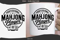 Mahjong quote png design for T-shirts Product Image 3