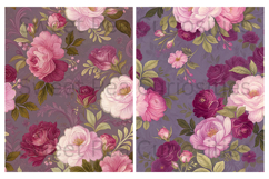 Shabby Chic, Pinks, Flowers, Papers, Junk Journal Product Image 3