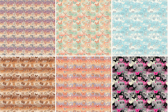 Retro 90s Heartbreaker Digital Paper,Y2K Seamless Pattern Product Image 3