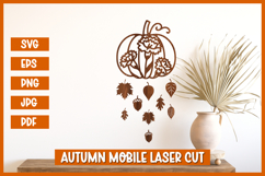Autumn Mobile Laser cut SVG, Mobile Laser cut SVG Product Image 1