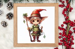 Cute Christmas Set Sublimation Clipart, Christmas PNG Product Image 3