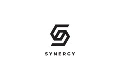 Synergy Letter S logo design vector template Product Image 3