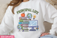 PRINCIPAL LIFE PNG, Teacher Sublimation Bundle PNG Product Image 1