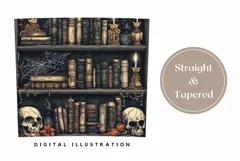 Halloween Tumbler Design, Gothic Tumbler Sublimation Product Image 3