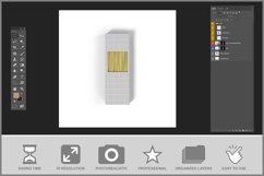 Pasta Spaghetti in Box Mockup Product Image 3