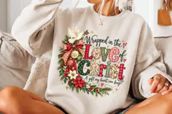 4 Christian Christmas PNG Designs, 4 Christian Inspirational Product Image 3