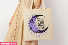 .Stay Wild moon Child PNG, Magical Sublimation PNG Product Image 3