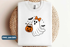Lace Ghost Coquette PNG, Halloween Sublimation png Product Image 3