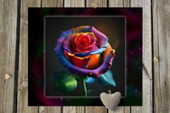 Space rose | Skinny tumbler Sublimation design bundle, JPG Product Image 3