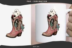 Western gothic halloween png design for T-shirts Product Image 3