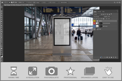 Digital Billboard Train Station Product Image 2