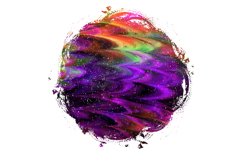 Grunge Watercolor Abstract Sublimation Designs. Product Image 6