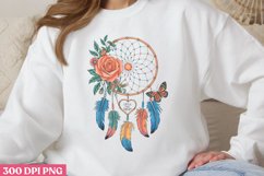 catch the Dream PNG, Dog Mom Sublimation PNG Product Image 1
