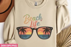 Beach Life PNG, Vintage Summer Sublimation PNG Product Image 3