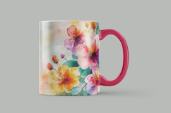 Floral Watercolor Digital Paper Product Image 3