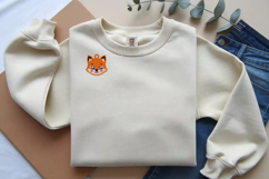Cute Fox Keychain Embroidery Design Product Image 4