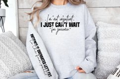 I&#039;m not impatient i just can&#039;t wait for parience SVG PNG Product Image 3