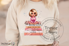 Bride Chibi PNG Bridal Shower Sublimation Bridesmaid design Product Image 4