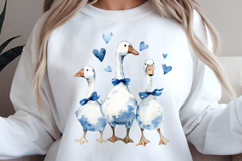 Vintage Thrifted Grandma Geese PNG Product Image 3