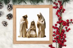 Christmas Origami Style Sublimation, Christmas PNG Product Image 3