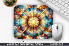 Mouse Pad Sublimation, Summer Mouse Pad PNG Design Product Image 1