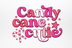 Retro Pink Christmas SVG Product Image 3