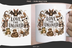 Unloved animals png design for T-shirts Product Image 3