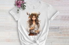 Funny Prehistoric Christmas Clipart Sublimation Product Image 3